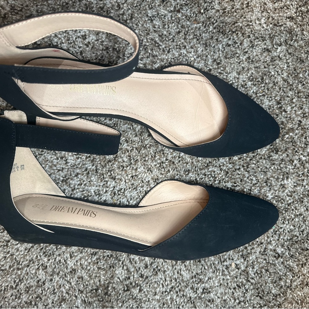 DREAM PAIRS BLACK FLATS